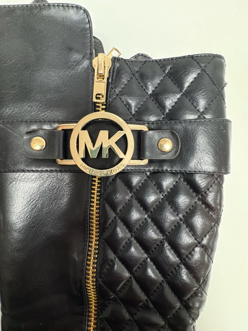Michael Kors Knee High Black Riding Boots‎ - Size 8. - Picture 11 of 13